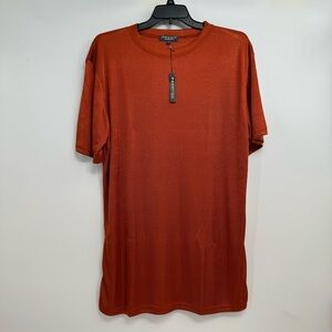 NWT Pronti Collection Phita Men’s  3XL T Shirt Orange New
